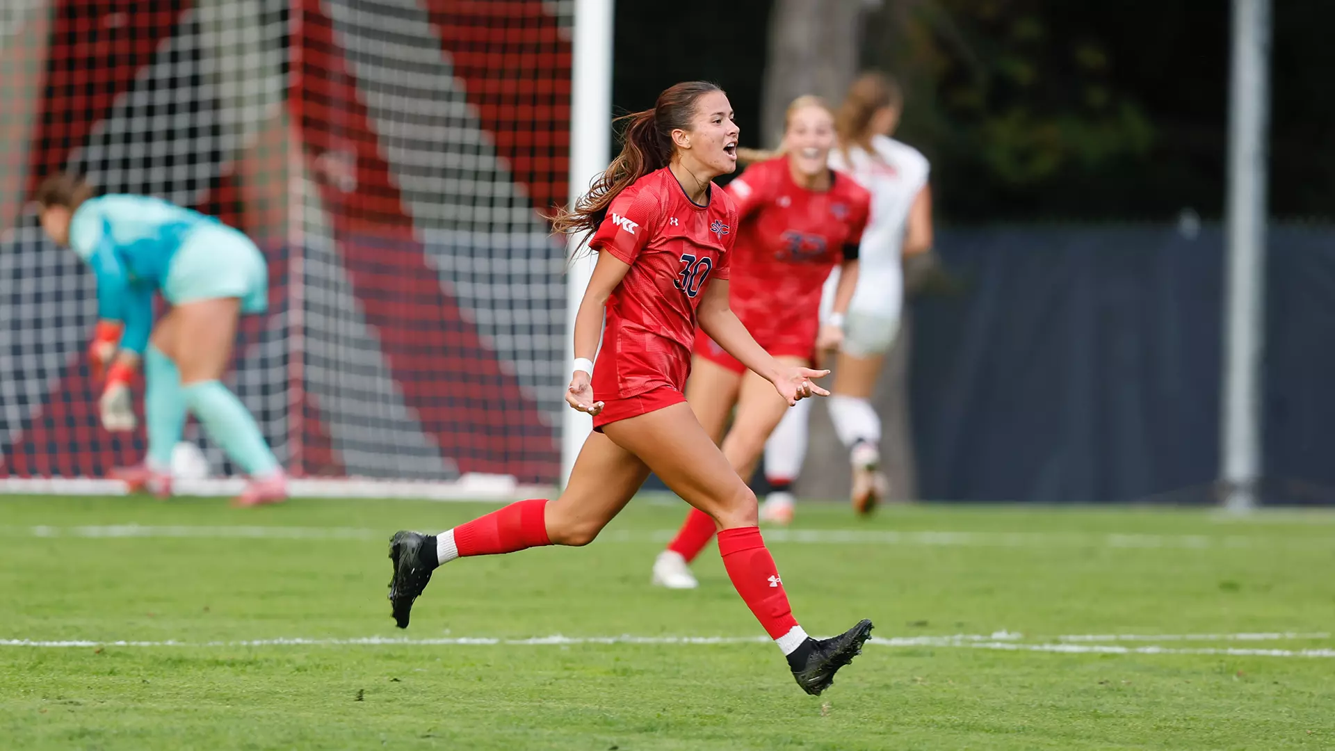 Brooklyn Smith Goal Celly vs. Gonzaga 2025