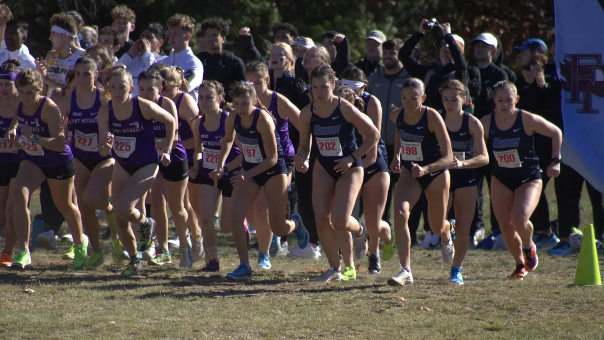 SCSU Women's Cross Country Finishes Fourth at 2024 NE10 Championship