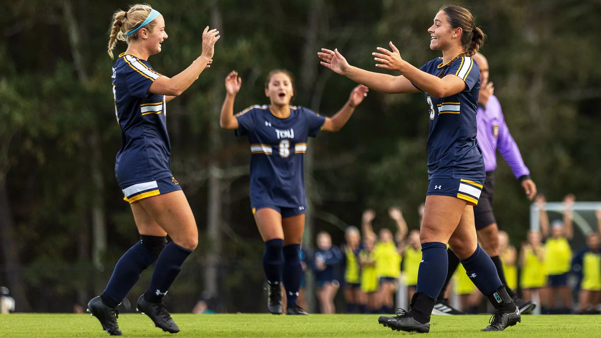 D'Imperio Nets HatTrick, Milestone as Women's Soccer Routs Rutgers