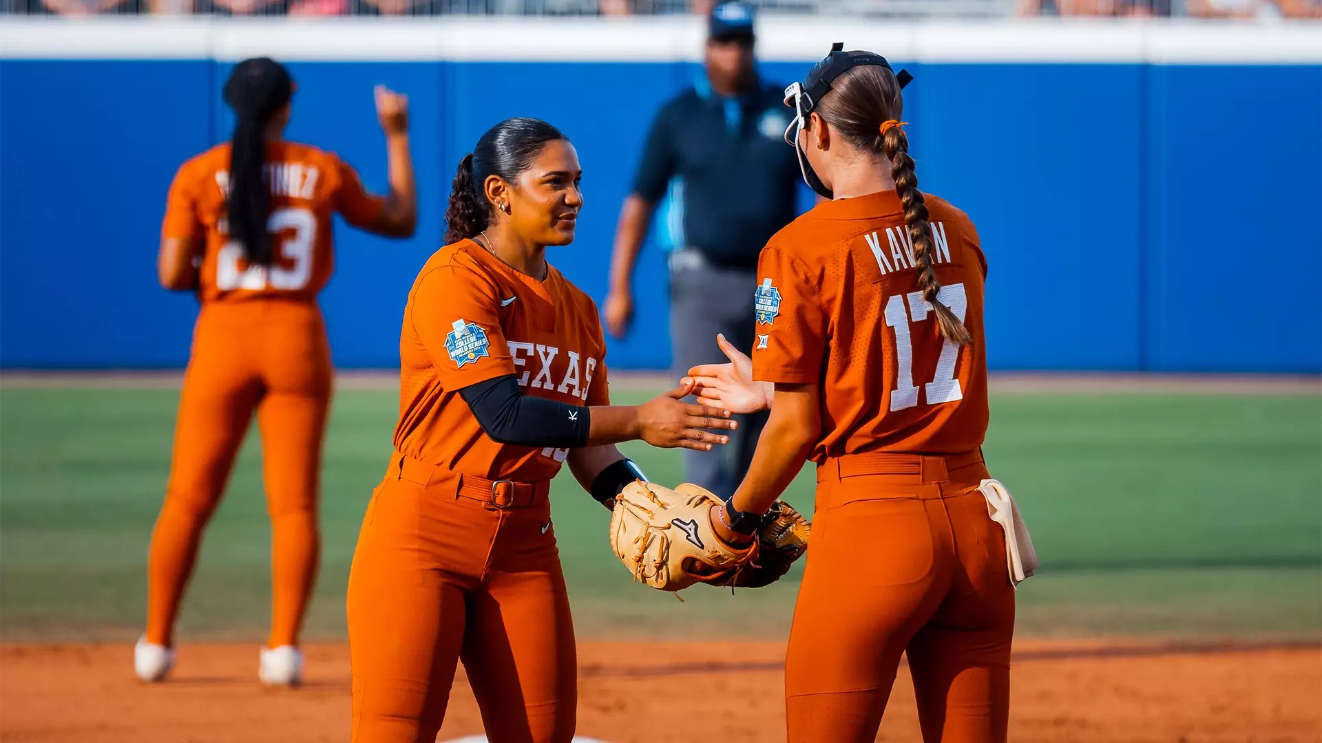 No. 1/1 Softball opens WCWS with historic outing from Kavan ...