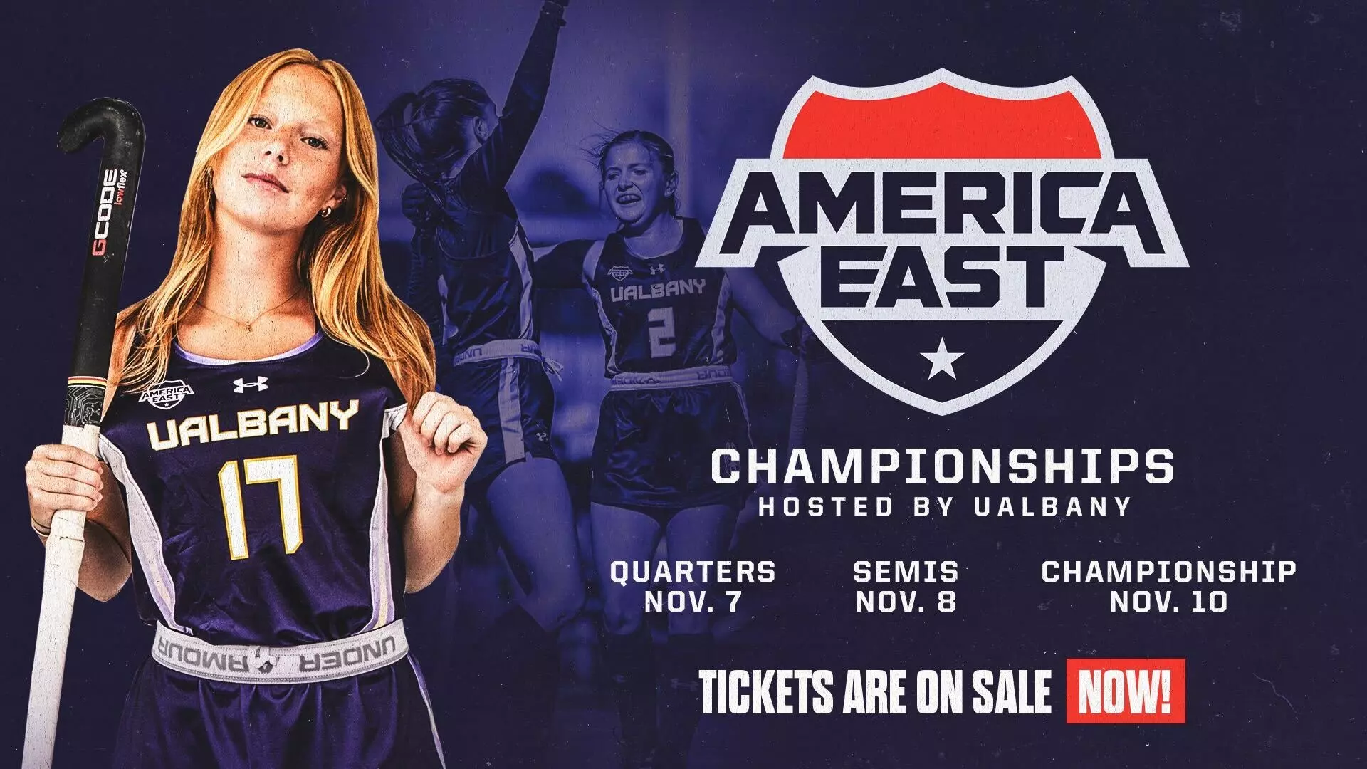 14 Field Hockey to Host America East Tournament University at Albany