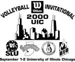 The Flames captured the 2000 UIC Wilson Volleyball Invitational on Saturday, September  2.