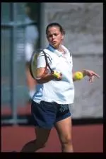 Junior Zorica Malesevic was victorious in her singles match against Marquette on Monday