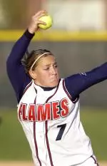 Sophomore Alison Aguilar was named Horizon League Pitcher of the Week on Tuesday.