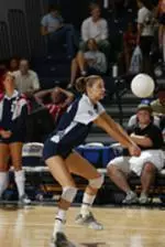 Senior outside hitter Jordan Studzinski led UIC with 11 kills on Wednesday night.