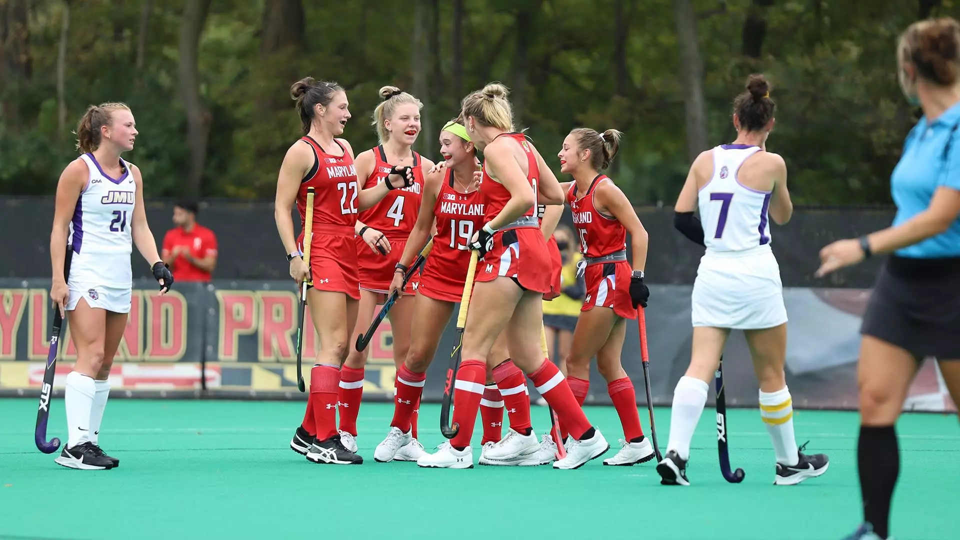 Field Hockey Celebration