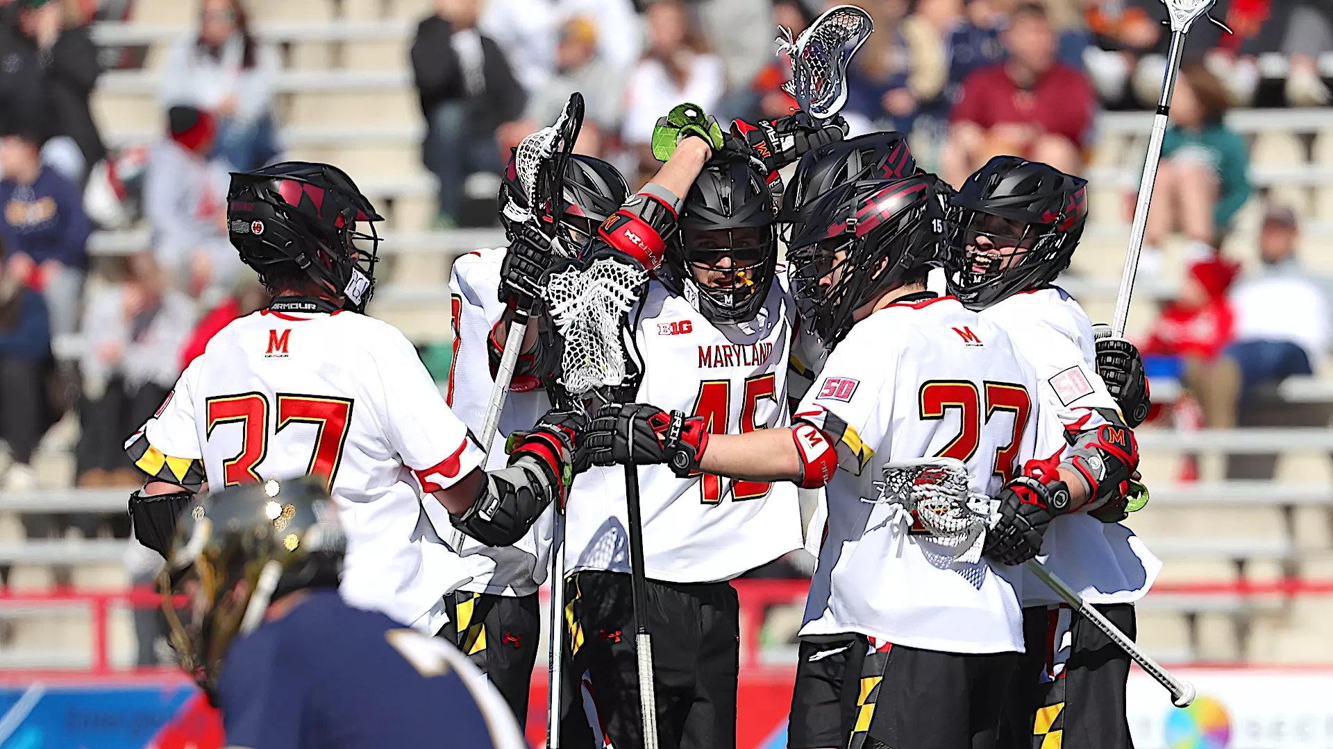 Men's Lacrosse Celebration 