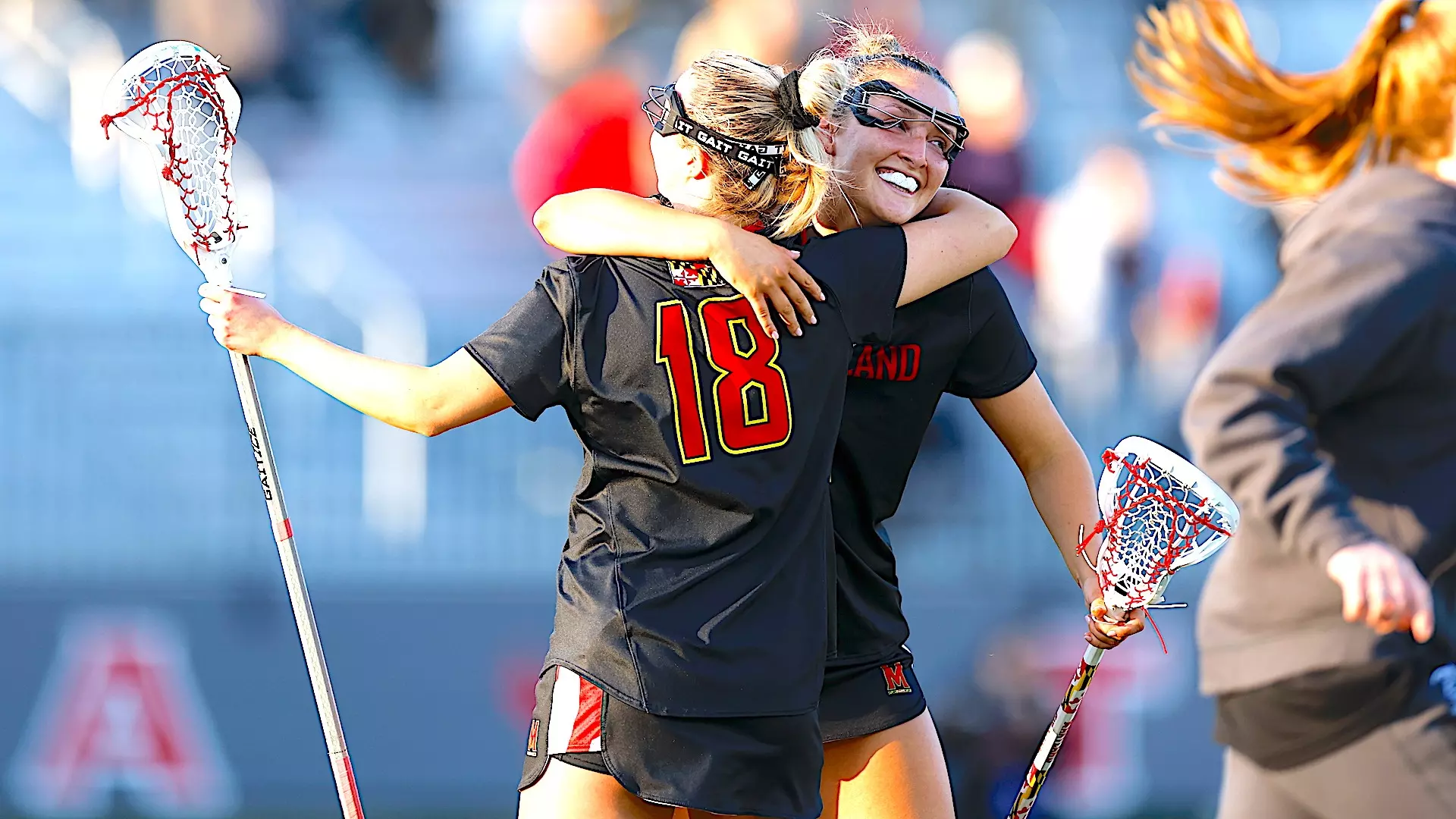 Women's Lacrosse Celebration