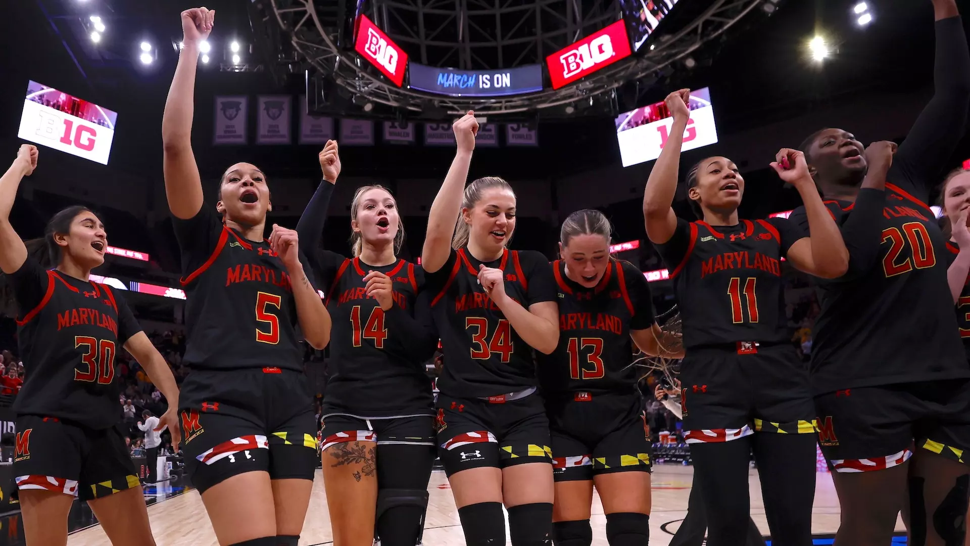 Women's Basketball Celebration 