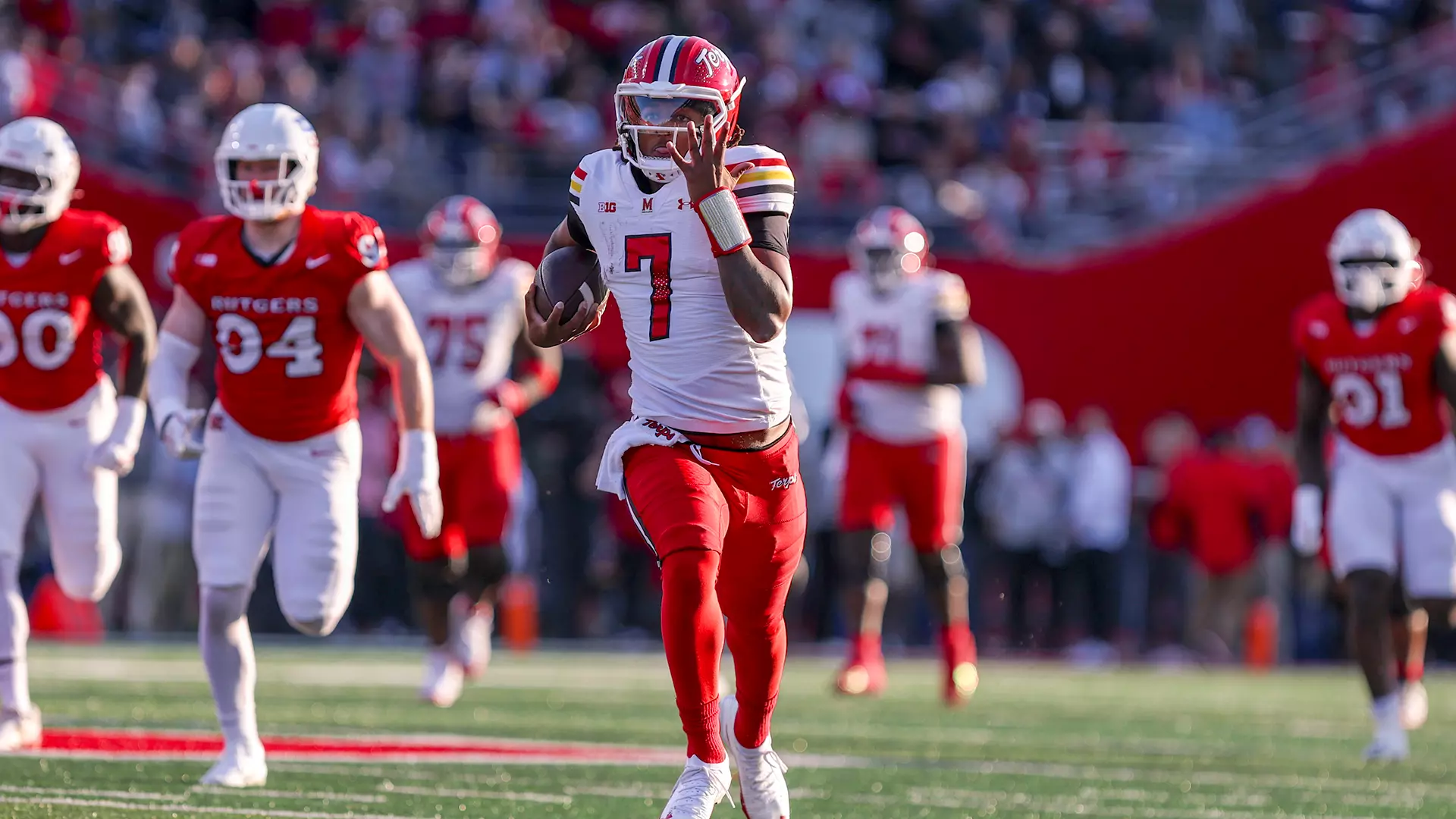 Malik Washington Run @ Rutgers