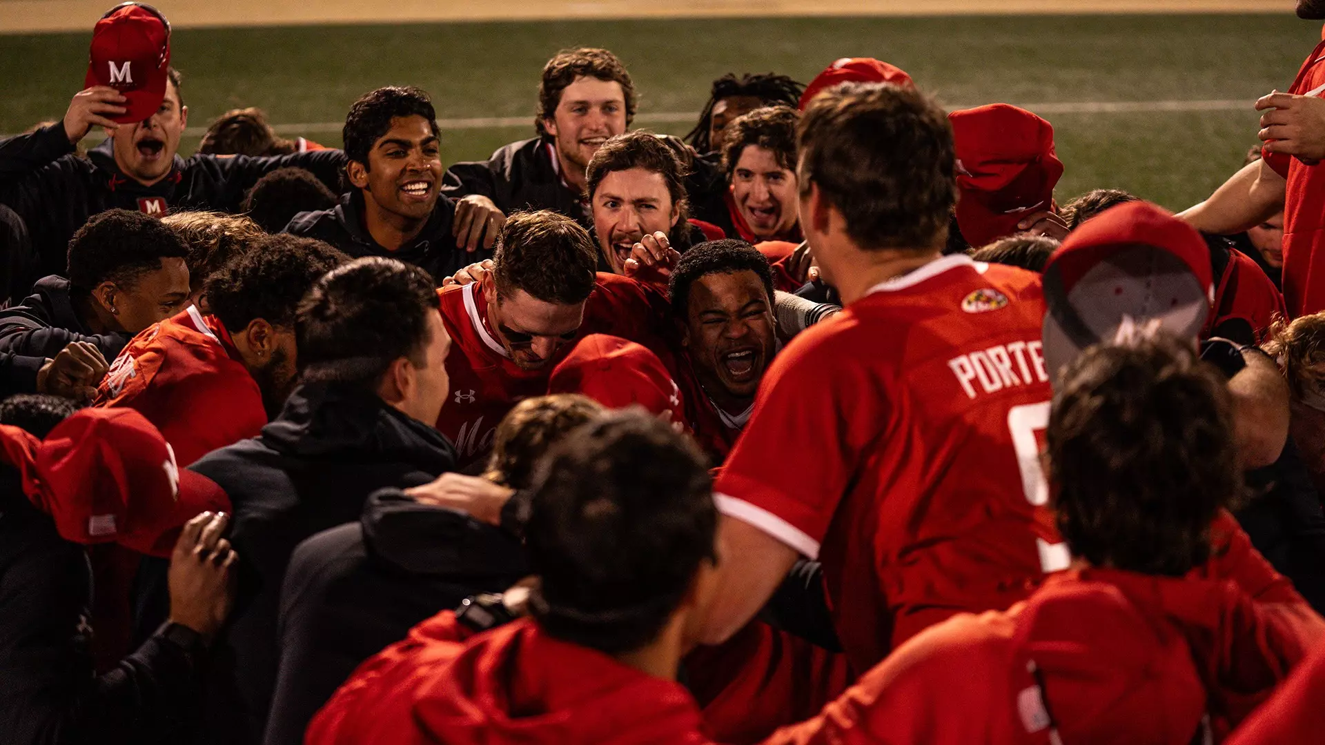 Postgame Celebration After Road Ranked Win At Wake Forest