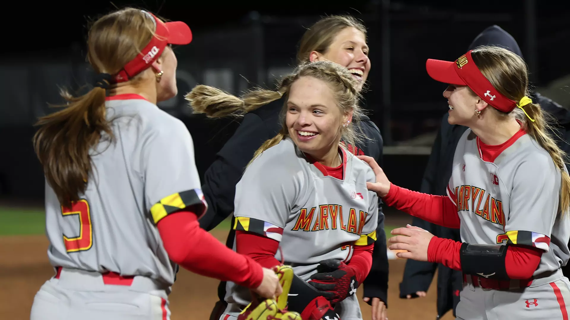 Matti Benson Celebrates Her Walkoff Grand Slam Against George Washington