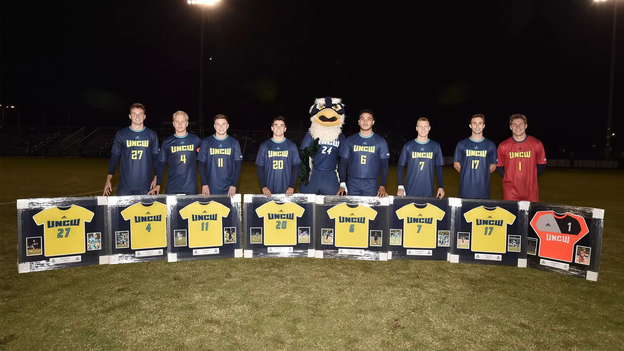 2018 UNCW Men's Soccer Seniors