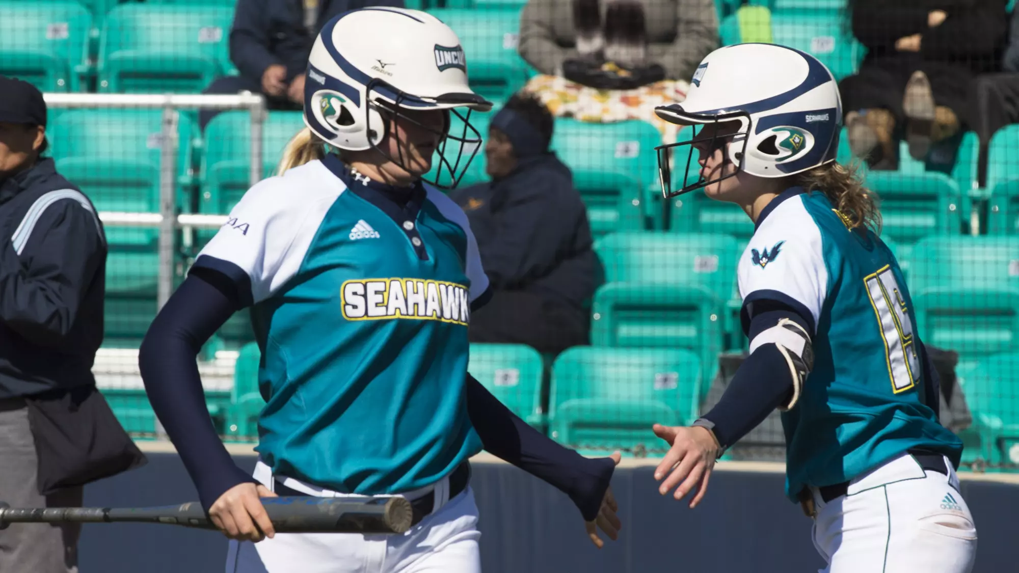 Celebration Going Back to the Dugout 