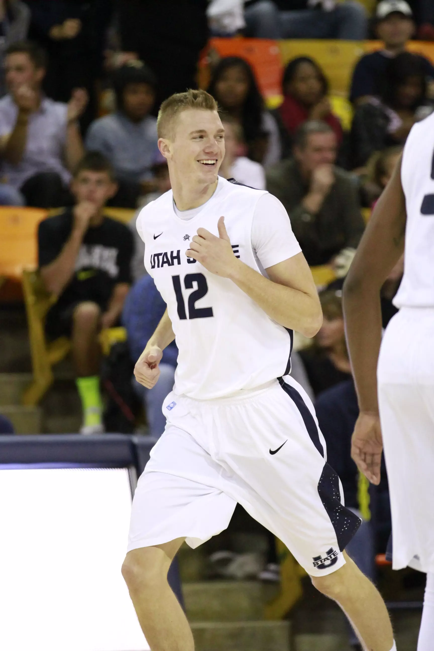 USU Men's Basketball's Danny Berger Candidate For NABC Good Works Team - Utah State University Athletics