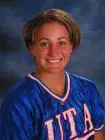 Freshman Jill Garro threw a one-hitter in the nightcap.