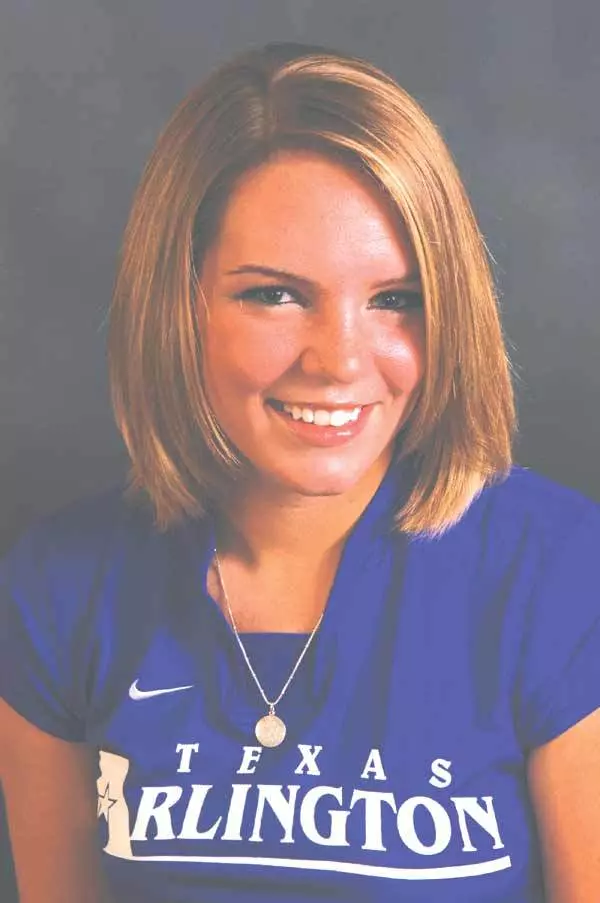 Freshman Dani Johnson paced the Mavericks offense with 13 kills.