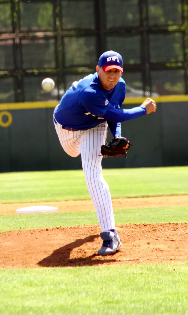 Jake Baxter suffered the loss despite throwing his sixth complete-game of the season