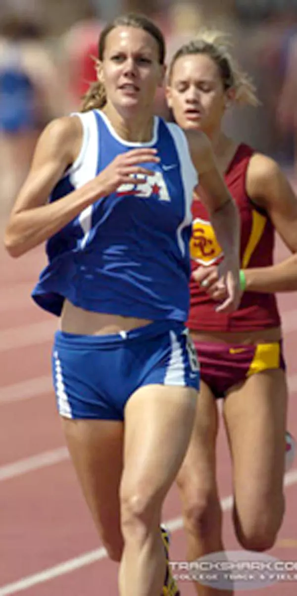 Lisa Haglund won the 1,500 meters race at the 2005 Southland Conference Outdoor Track and Field Championships Sunday.
