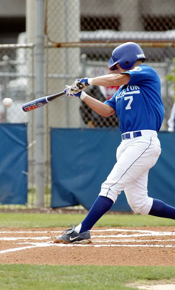 Brett Lewis went 2-for-4 in the Mavs loss on Sunday