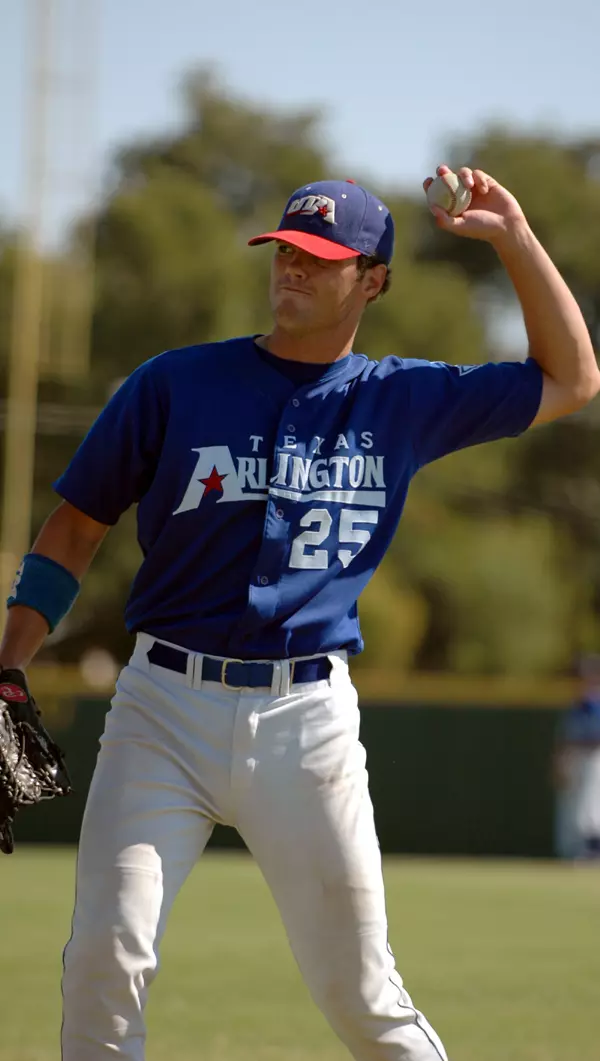 Kyle Thomason hit for the natural cycle in the Mavs 14-1 victory over Northwestern State
