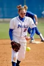 Jill Garro struck out 10 in the 2-0 loss to Texas State Friday night.