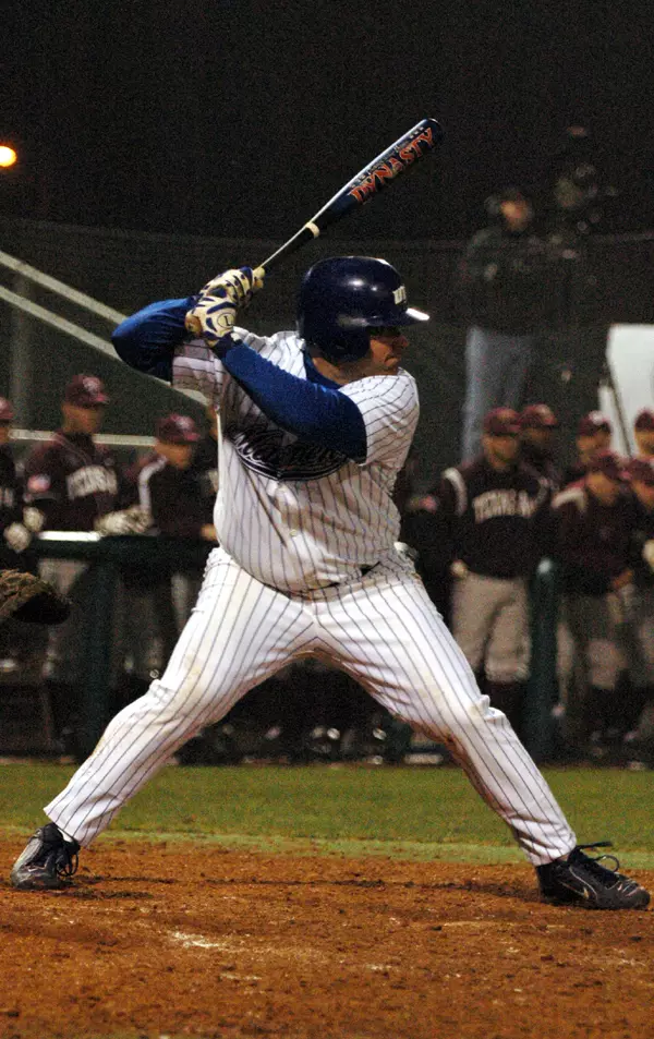Robby Winn delivered his first career home run on Sunday