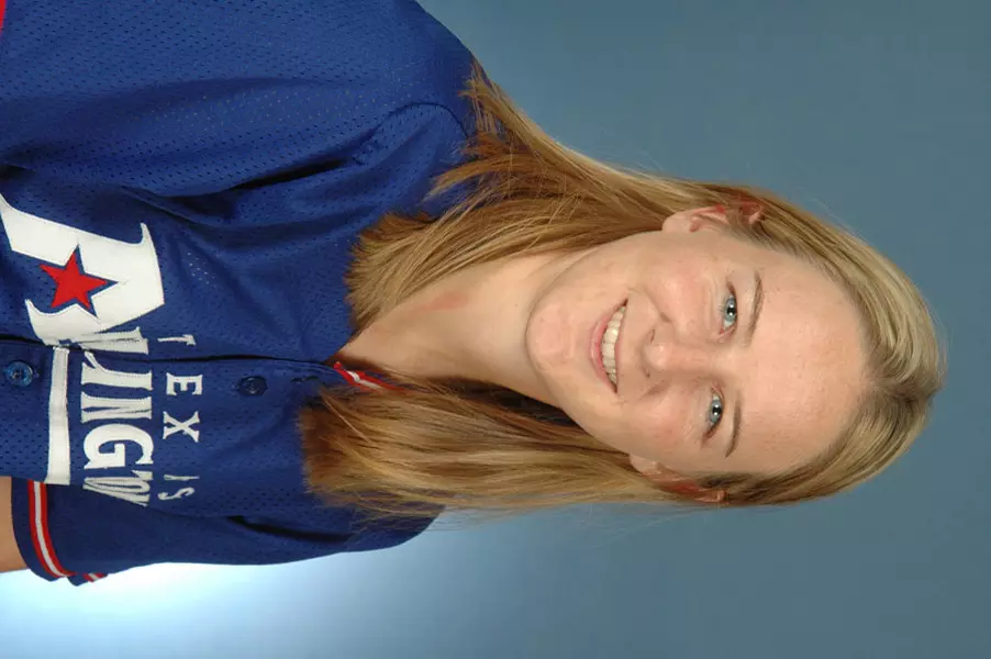 April Clougherty drove in the Mavs' only run in a 5-1 loss to UT San Antonio Saturday.