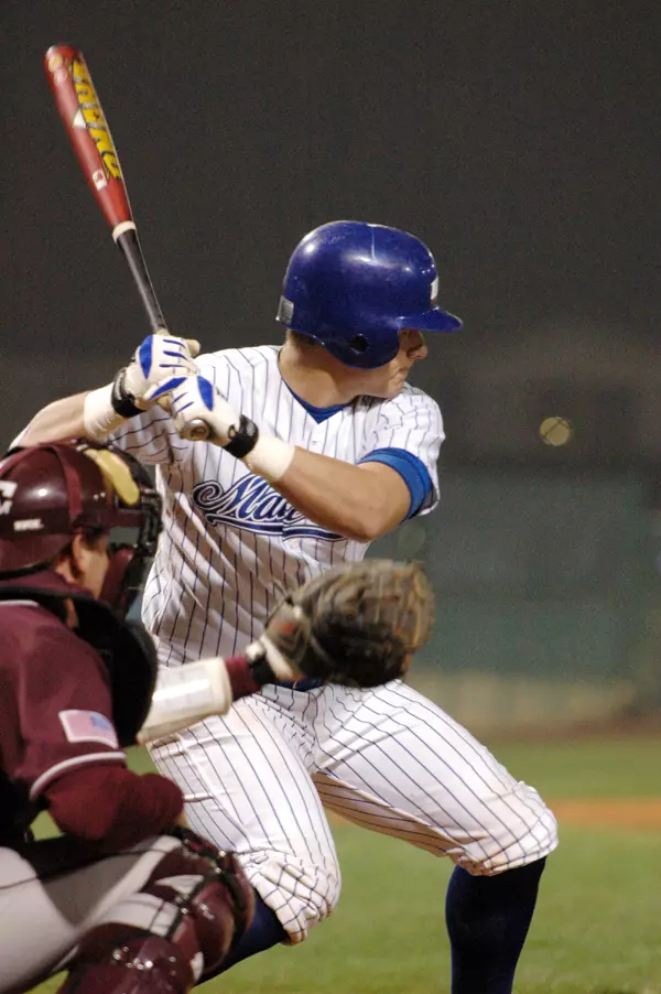 Adam Moore had two hits on Saturday to raise his team-leading average to .363
