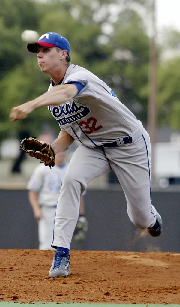 Kyle Gainley allowed one run on two hits over five innings to earn the victory on Friday