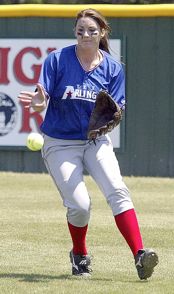 Autumn Petrino and teammates Jenna Fortune and Jill Garro were named to the all-tournament team Sunday.