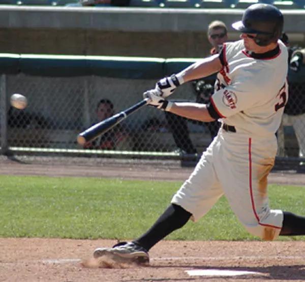 Daniel Ortmeier was recalled by the San Francisco Giants on May 8.