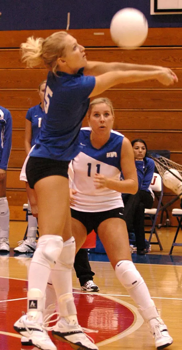 Torie Dacus had 24 digs to go along with a career-best 18 kills against Tulsa