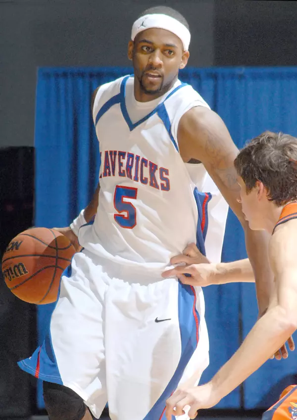 Sophomore Terrell Henry had a career high nine points and six rebounds in the Mavs' 69-62 win over Stephen F. Austin on Homecoming Saturday at Texas Hall.