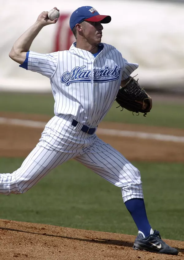 Chris Taylor allowed one earned run and struck out eight to earn the victory