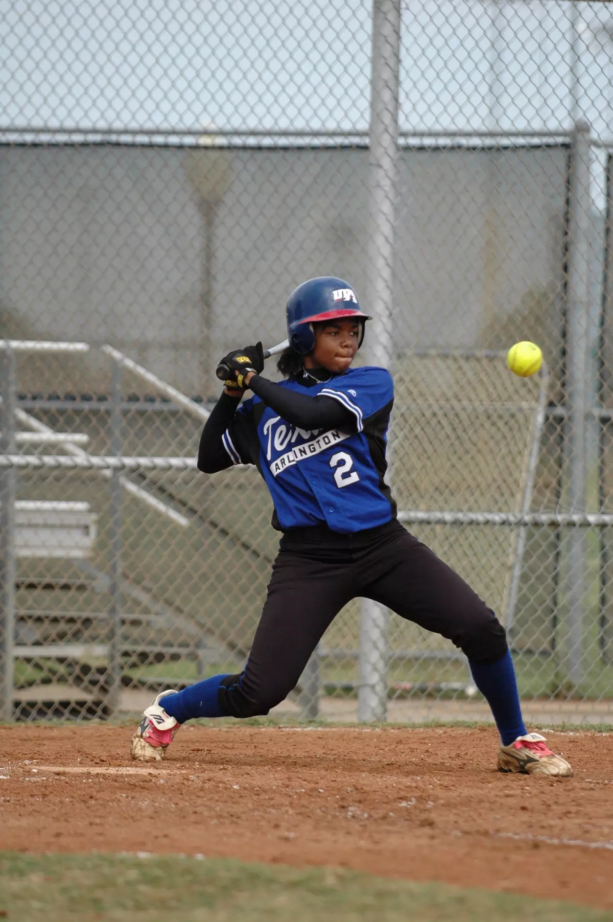Freshman Brittany Washington hit her second career home run on Sunday.