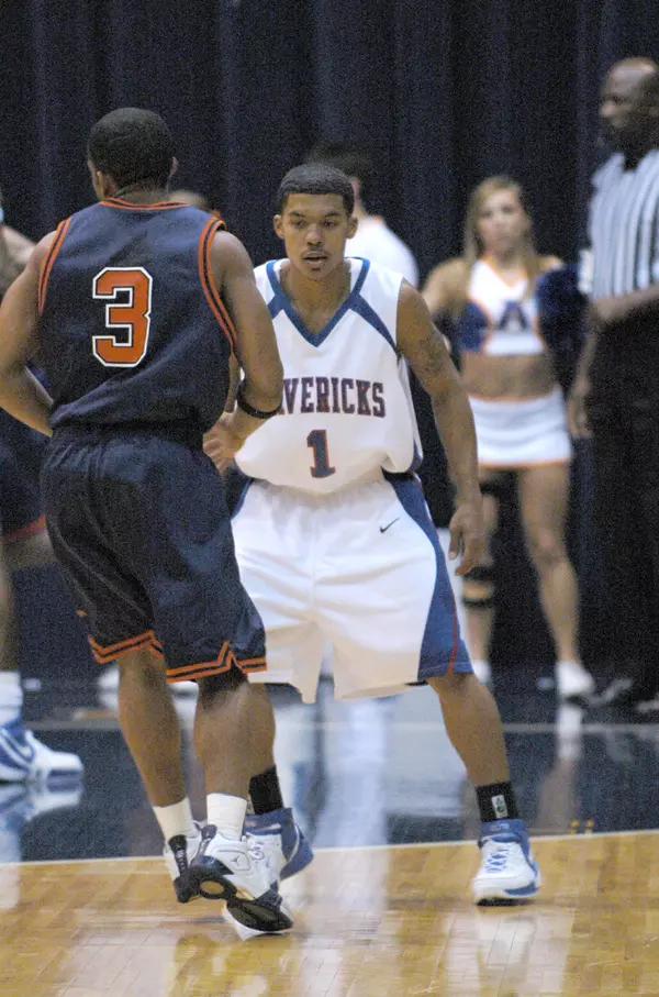 SLC Freshman of the Year, Ro'ger Guignard, is scheduled to start tonight's game against McNeese State.