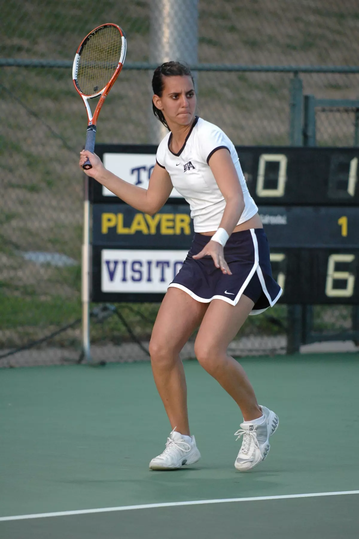 Pesic earned her first SLC Honorable Mention Player of the Week honor this week.