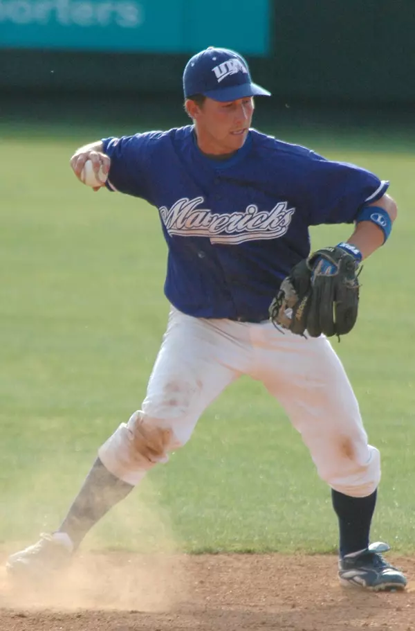 Kyle Rudy went 3-for-4 against SFA on Friday
