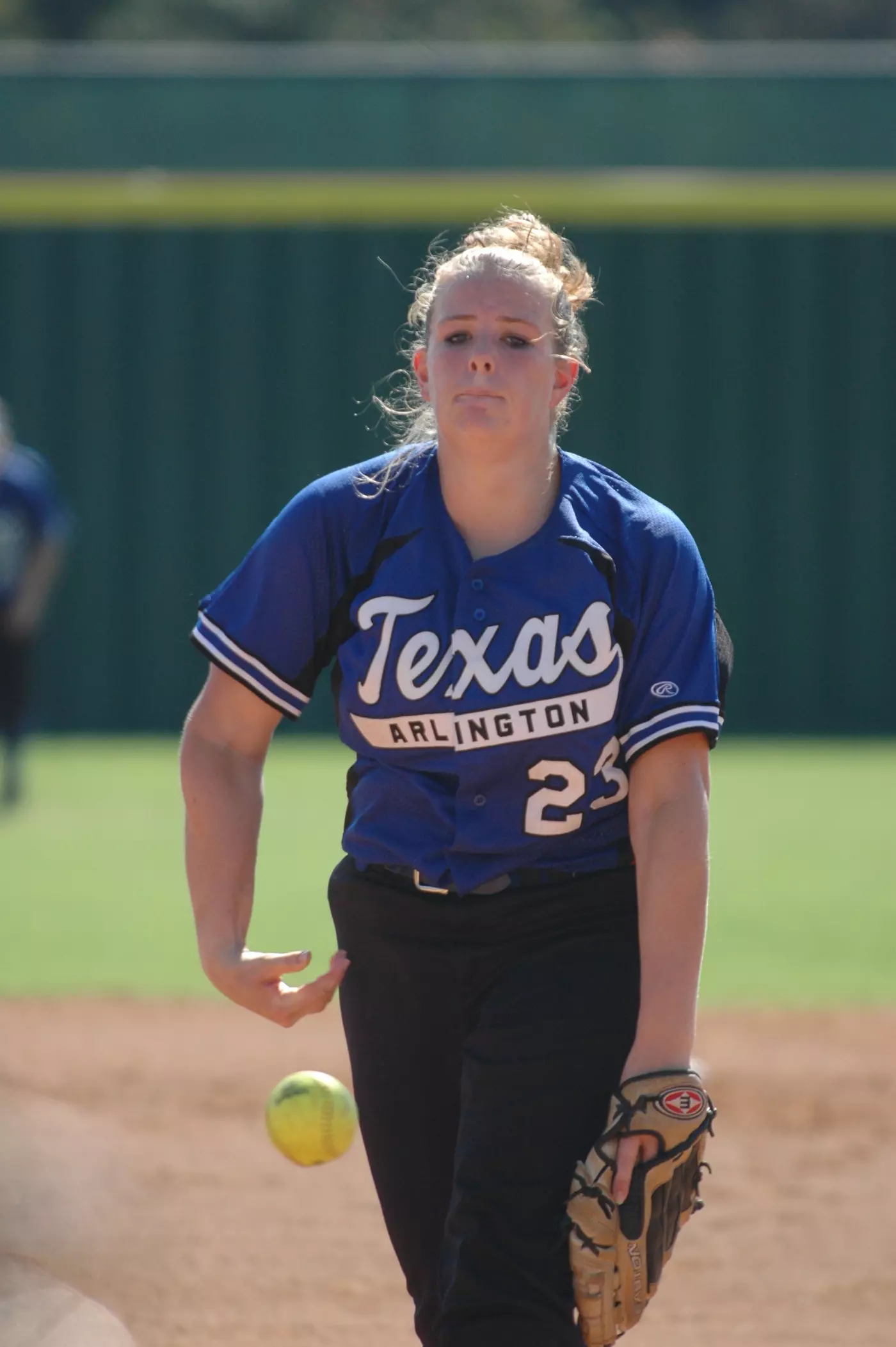 Sophomore pitcher Cara Hulme