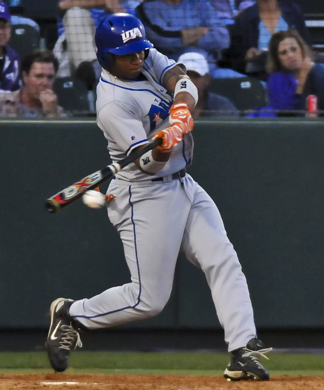 Michael Choice went 7-for-9 in two games against TCU this season