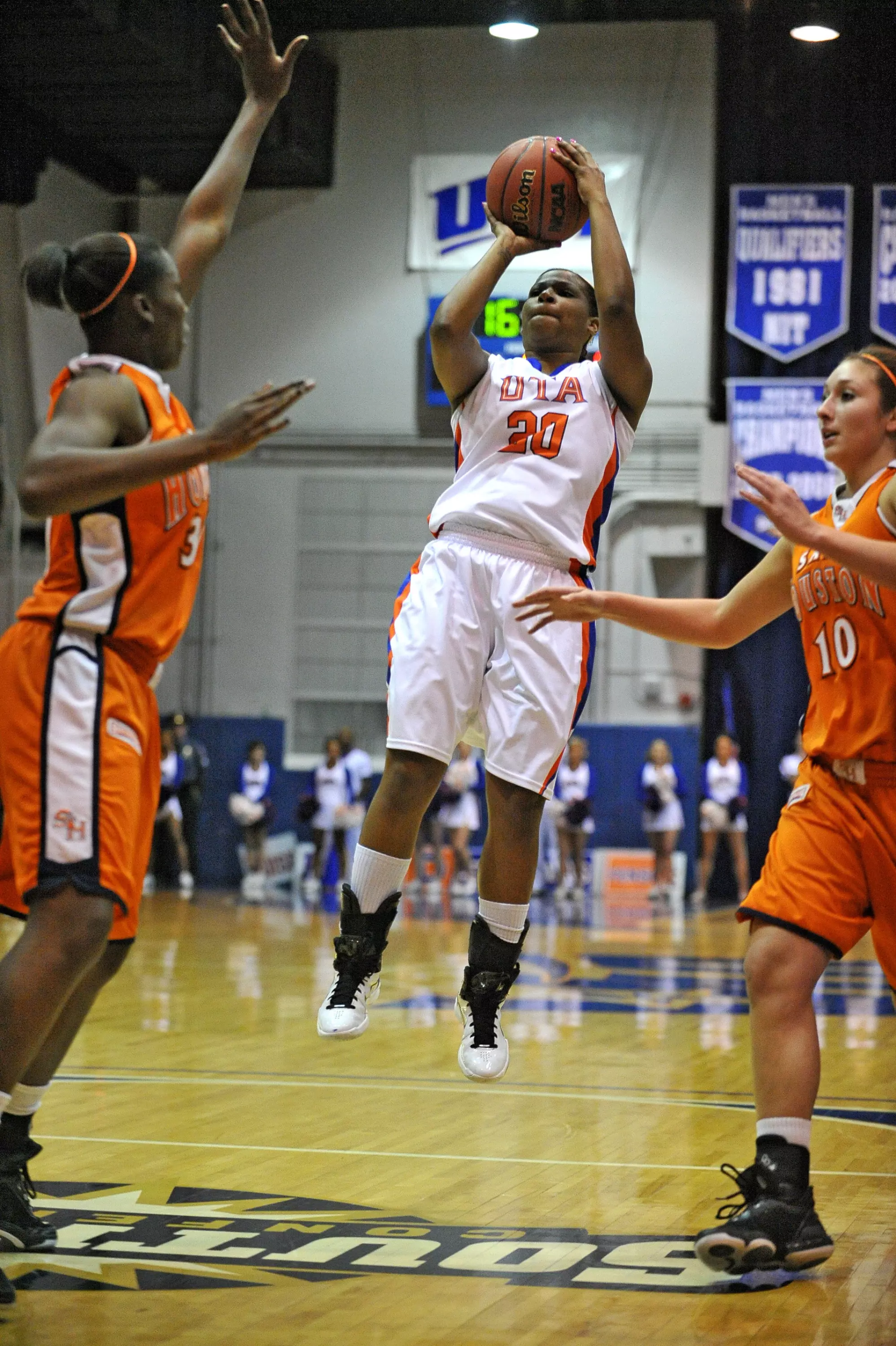 Tamara Simmons leads the team in scoring