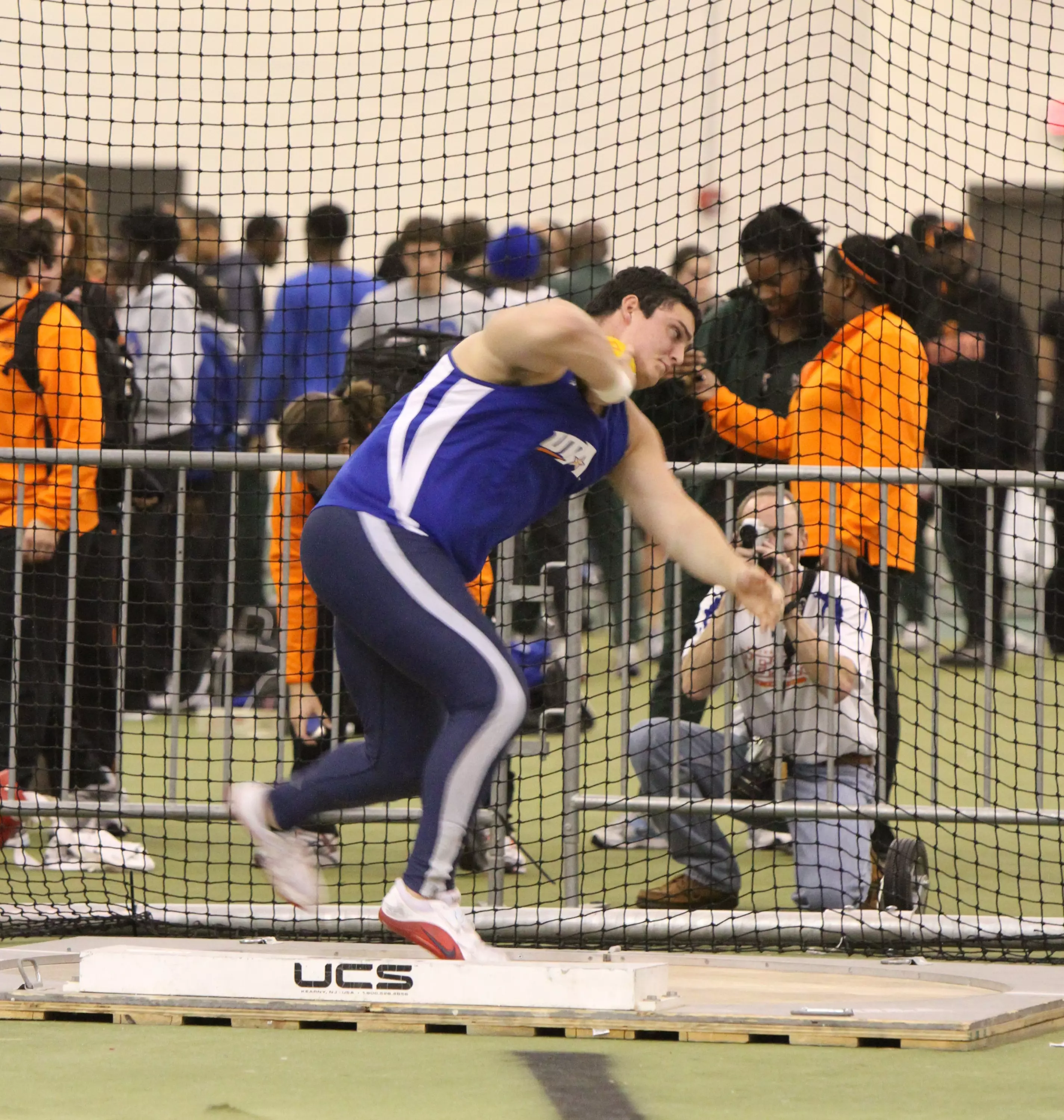 Casey Keeter turned in a shot put throw of 57 feet, 7 inches.