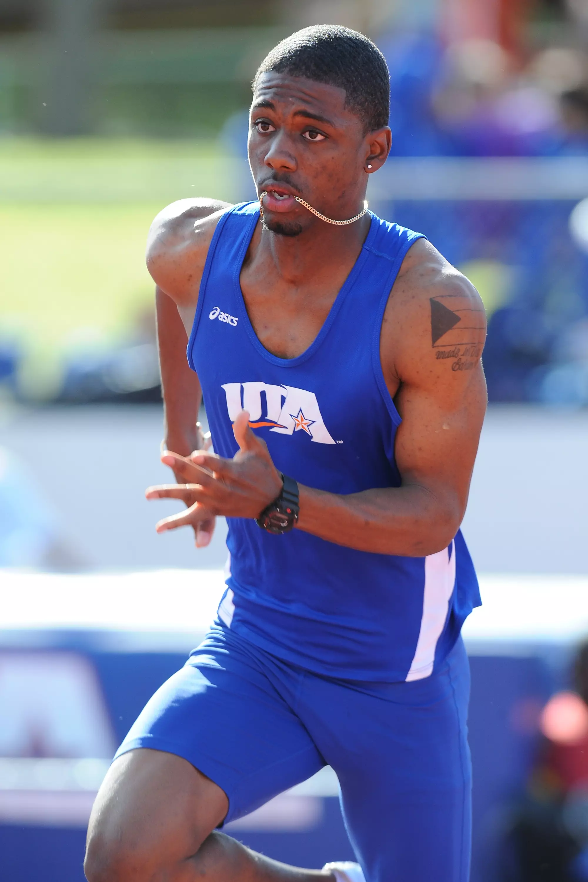 Juan Lewis clocked a 47.82 in the 400m on Friday.