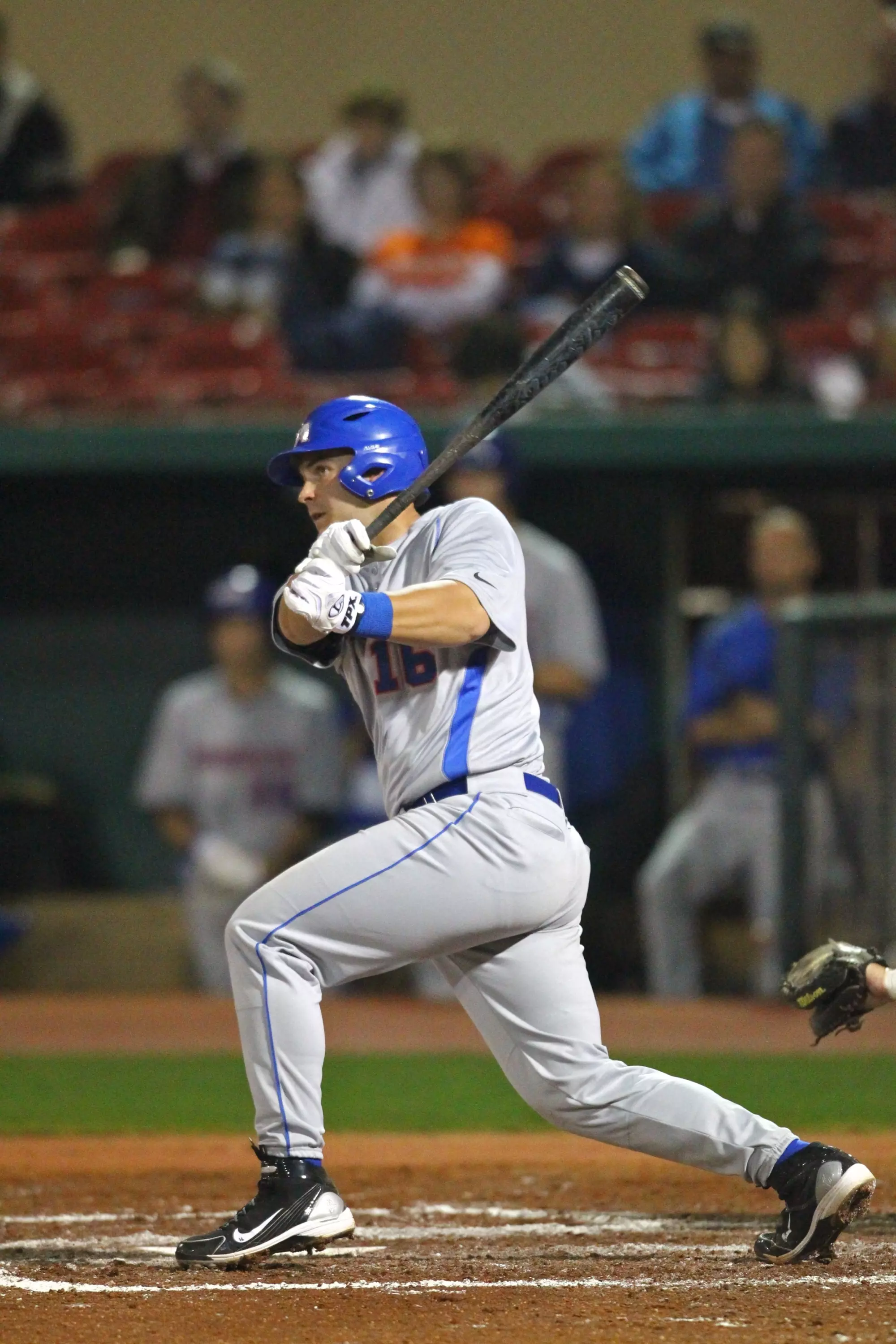 Chad Comer had three hits, including an RBI double, in the Mavericks' 13-2 win Friday night at Patriot Field.