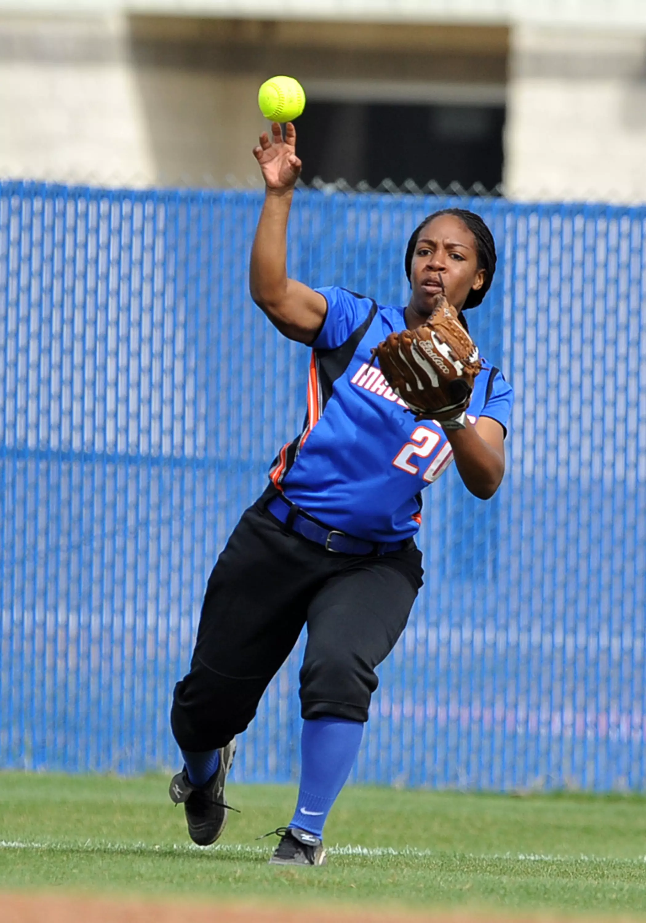 Charne Office connected on her fourth home run of the season Saturday