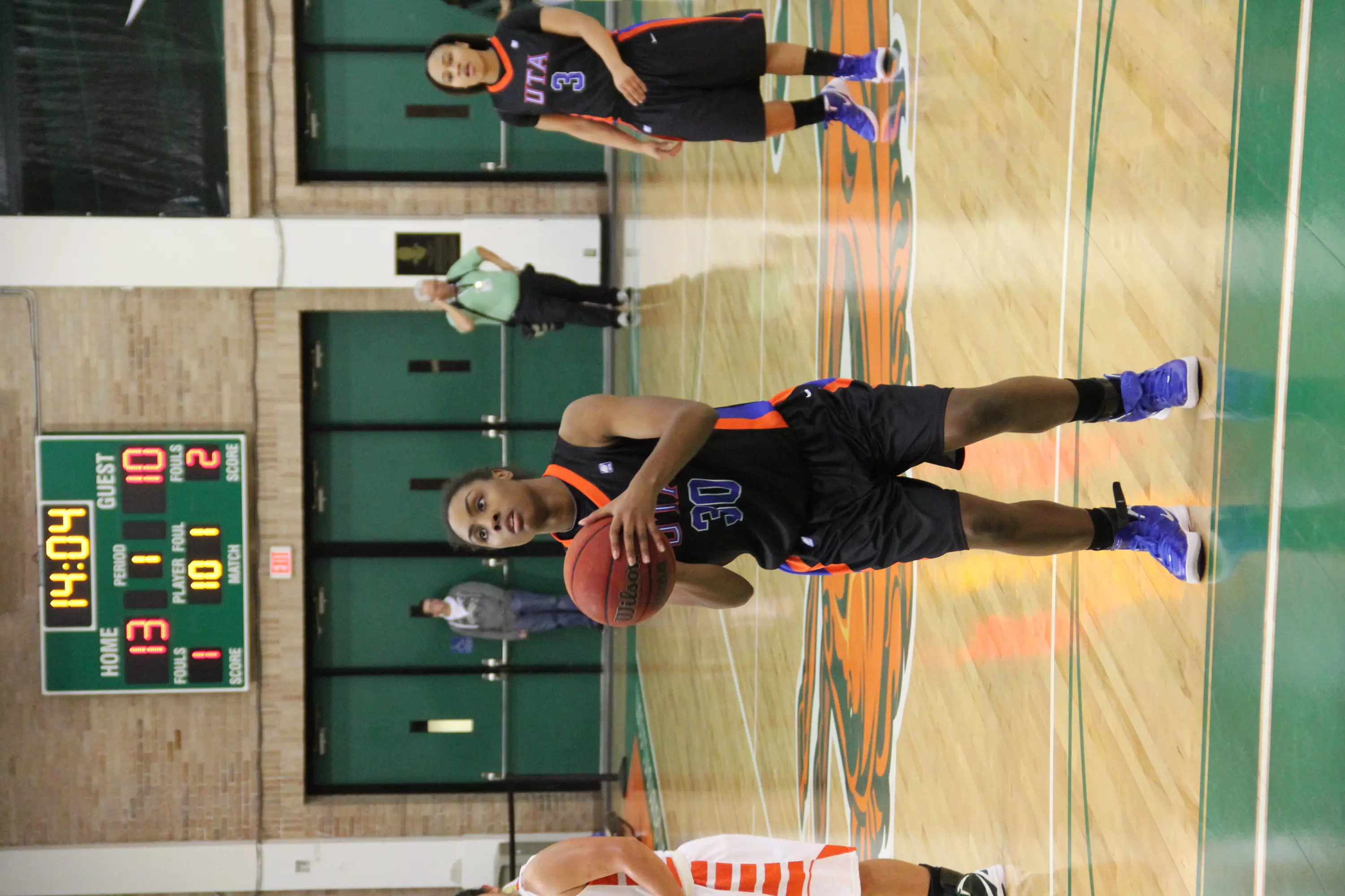Takiyah Langord had 20 points and 12 rebounds against Houston Baptist