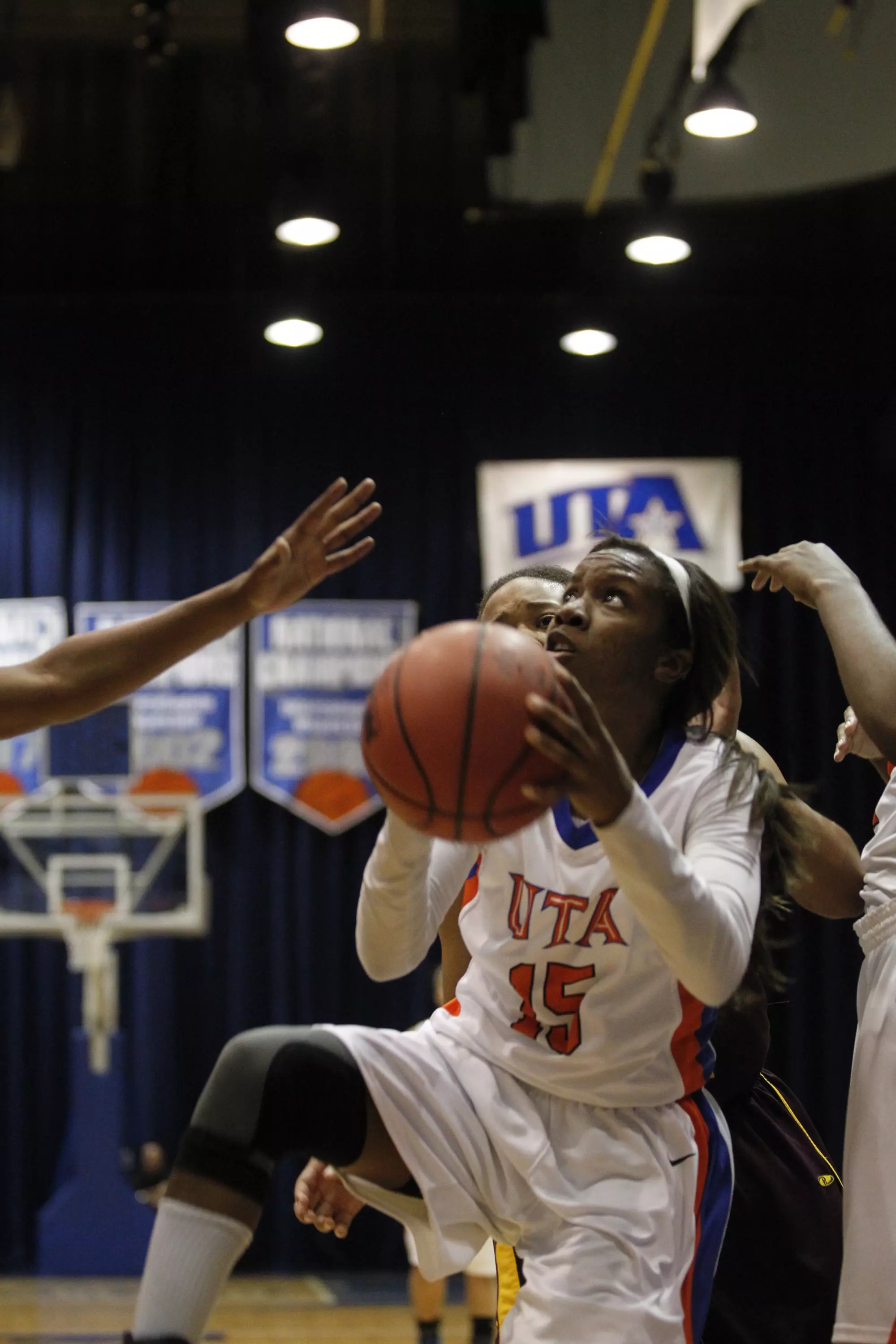 Kiara Parker is averaging 4.3 rebounds per game.