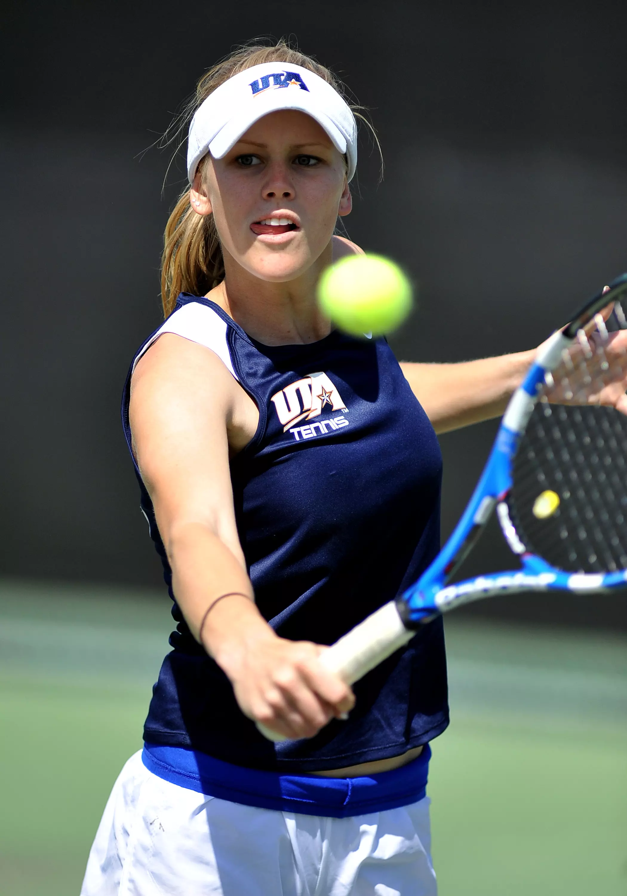 Nikola Matovicova played in the No. 1 position with Maria Martinez-Romero