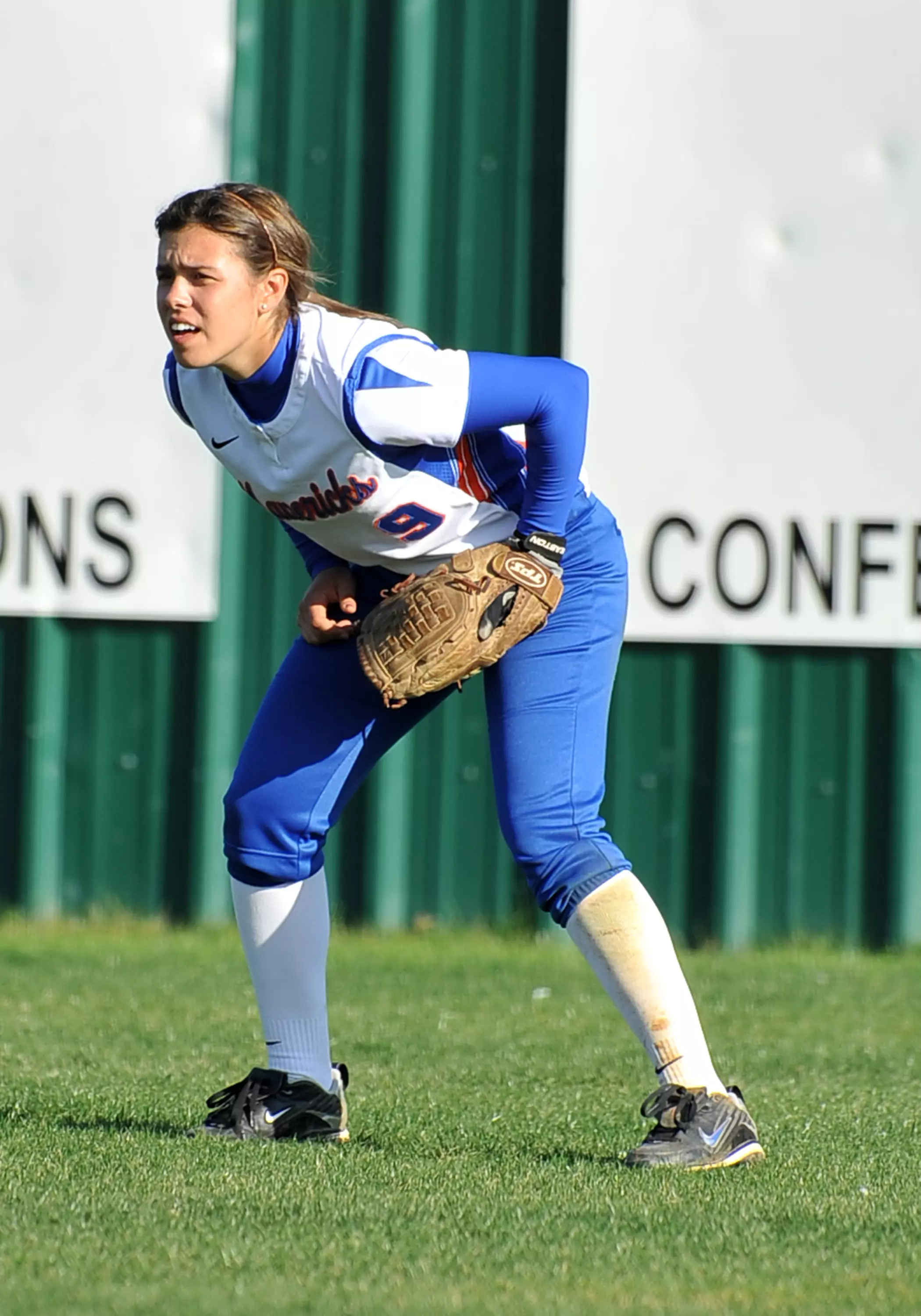 Stephanie Gonzales was one of three Mavericks with a hit against the Cowgirls